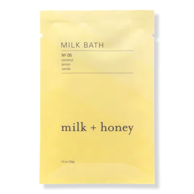 Milk + Honey Lemon, Vanilla Milk Bath No. 05 Packet