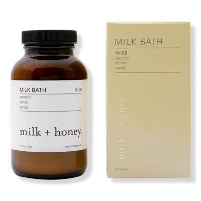 Milk + Honey Lemon, Vanilla Milk Bath No.05