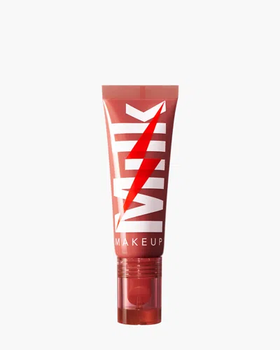 Milk Makeup Electric Glossy Lip Plumper In Buzzed - Warm Beige