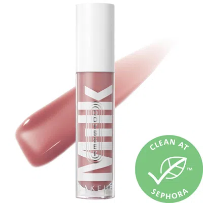 Milk Makeup Odyssey Hydrating Non-sticky Lip Oil Gloss Werk Trip 0.2 oz / 6.5 ml In White