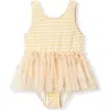 Milkbarn Babies'  Ballet Skirt Swimsuit