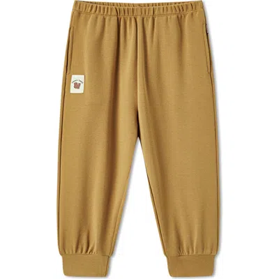 Milkbarn Kids'  Brushed Jogger In Brown