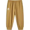 Milkbarn Brushed Jogger In Brown