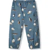 Milkbarn Cargo Windbreaker Pants In Black