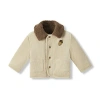 Milkbarn Corduroy  Reversible Jacket In White