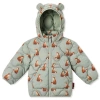 Milkbarn Kids'  Down Jacket In Green