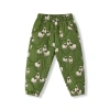 Milkbarn Kids'  Down Pants In Green