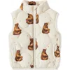 Milkbarn Kids'  Down Vest In Neutral