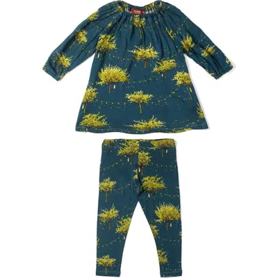 Milkbarn Babies'  Dress And Legging Set