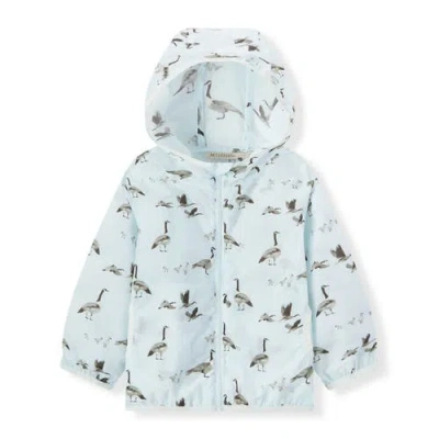 MILKBARN MILKBARN HOODED SUN SHIELD WINDBREAKER