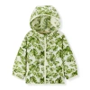 Milkbarn Hooded Sun Shield Windbreaker In Green