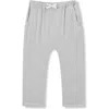 Milkbarn Kids'  Luxe Solid Jogger In Gray