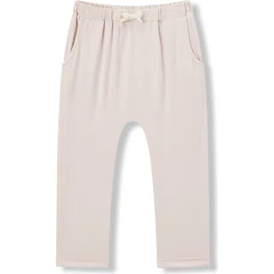Milkbarn Kids'  Luxe Solid Jogger In Neutral