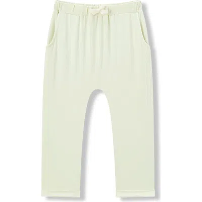 Milkbarn Kids'  Luxe Solid Jogger In White