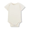 Milkbarn Babies'  Luxe Solid One Piece In Gold