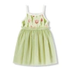 Milkbarn Babies'  Luxe Stretch Ballet Dress In Pink