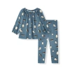 Milkbarn Babies'  Luxe Stretch Dress And Legging Set In Black