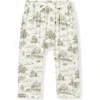 Milkbarn Kids'  Luxe Stretch Jogger In Gray