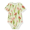 Milkbarn Kids'  Luxe Stretch One Piece In Pink