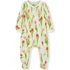 Milkbarn Kids'  Luxe Stretch Zipper Footed Romper In Pink