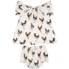 Milkbarn Babies'  Organic Cotton Dress And Bloomer Set