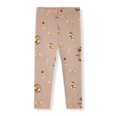 Milkbarn Kids'  Organic Cotton Jogger In Brown