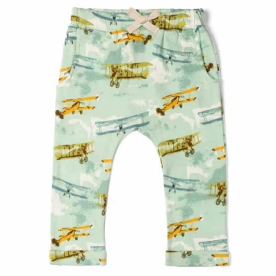 Milkbarn Kids'  Organic Cotton Jogger In Green