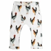 Milkbarn Kids'  Organic Cotton Jogger In White