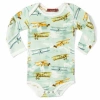 Milkbarn Organic Cotton Long Sleeve One Piece
