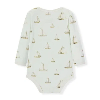 Milkbarn Babies'  Organic Cotton Long Sleeve One Piece In Multi