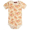 Milkbarn Kids'  Organic Cotton One Piece In Gold