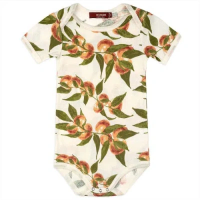 Milkbarn Kids'  Organic Cotton One Piece In Gold