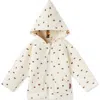 Milkbarn Reversible Waffle Knit Hooded Jacket