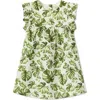 Milkbarn Ruffle Dress In Green