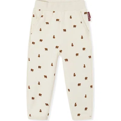 Milkbarn Kids'  Waffle Knit Sweatpants
