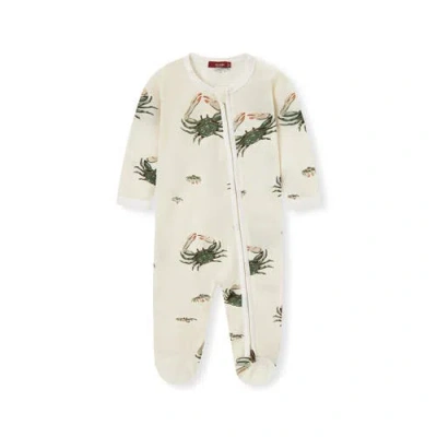 Milkbarn Kids'  Zipper Footed Romper