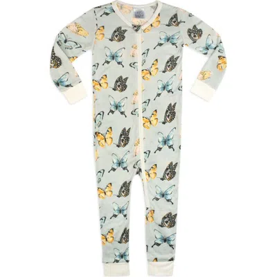Milkbarn Kids'  Zipper Pajama