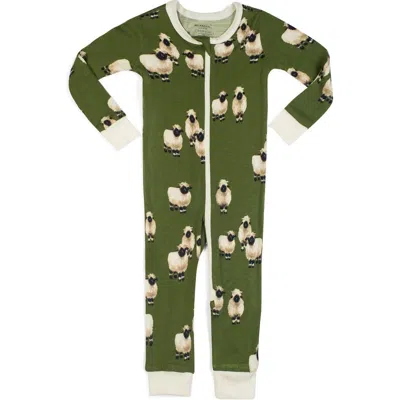 Milkbarn Kids'  Zipper Pajama