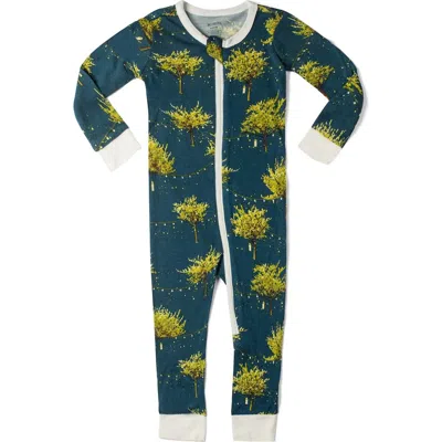 Milkbarn Kids'  Zipper Pajama
