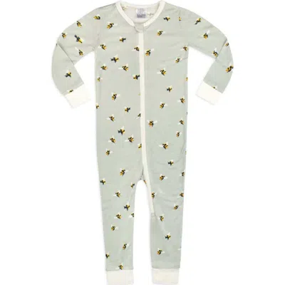 Milkbarn Kids'  Zipper Pajama