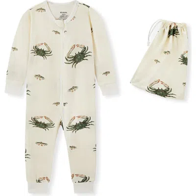 Milkbarn Kids'  Zipper Pajama