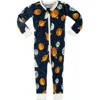 Milkbarn Kids'  Zipper Pajama