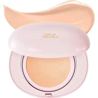 Milktouch All-day Skin Fit Milky Glow Cushion Foundation In Brown