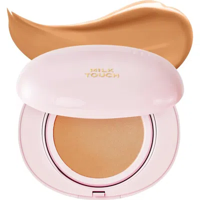 Milktouch All-day Skin Fit Milky Glow Cushion Foundation In Brown