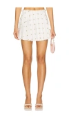 Milkwhite Mini Skirt