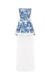 Milla 2-in-1 Blue Hydrangea Mini With A Detachable Underskirt