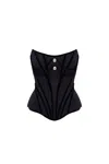 Milla Noir Corset, Parisienne In Black