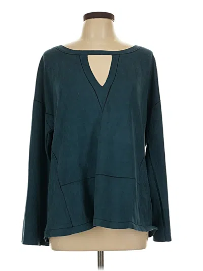 Pre-owned Milla Pullover Sweater In Teal