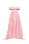 Milla Sophisticated Off-the-shoulder Misty Rose Maxi Dress, Garden Of Eden In Pink