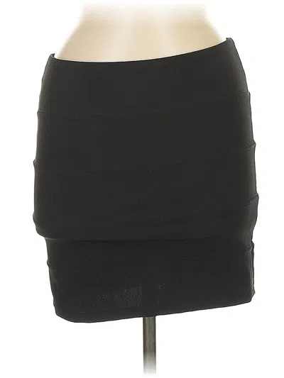 Pre-owned Millau Casual Skirt In Black